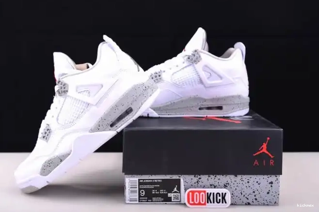 Cheap MAX Jordan 4 Retro (2021) Oreo White CT8527-100 0616